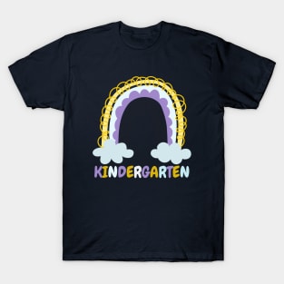 Kindergarten, First day of Kindergarten, First Day Of Preschool, Kindergarten Rainbow Back to School Gift T-Shirt